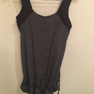 Lululemon Black tank with built in bra size 6